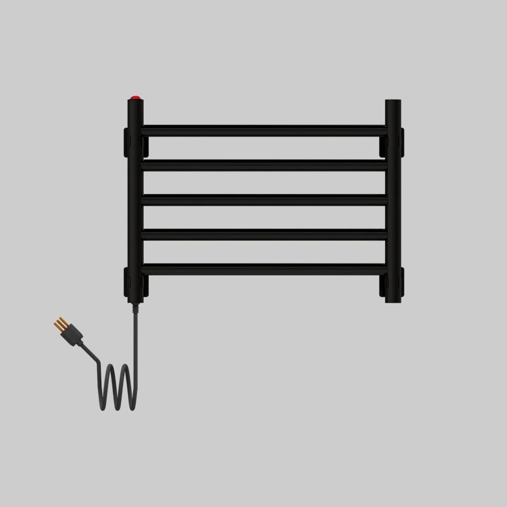 Toalheiro Térmico Decorato Reto Preto Seccare