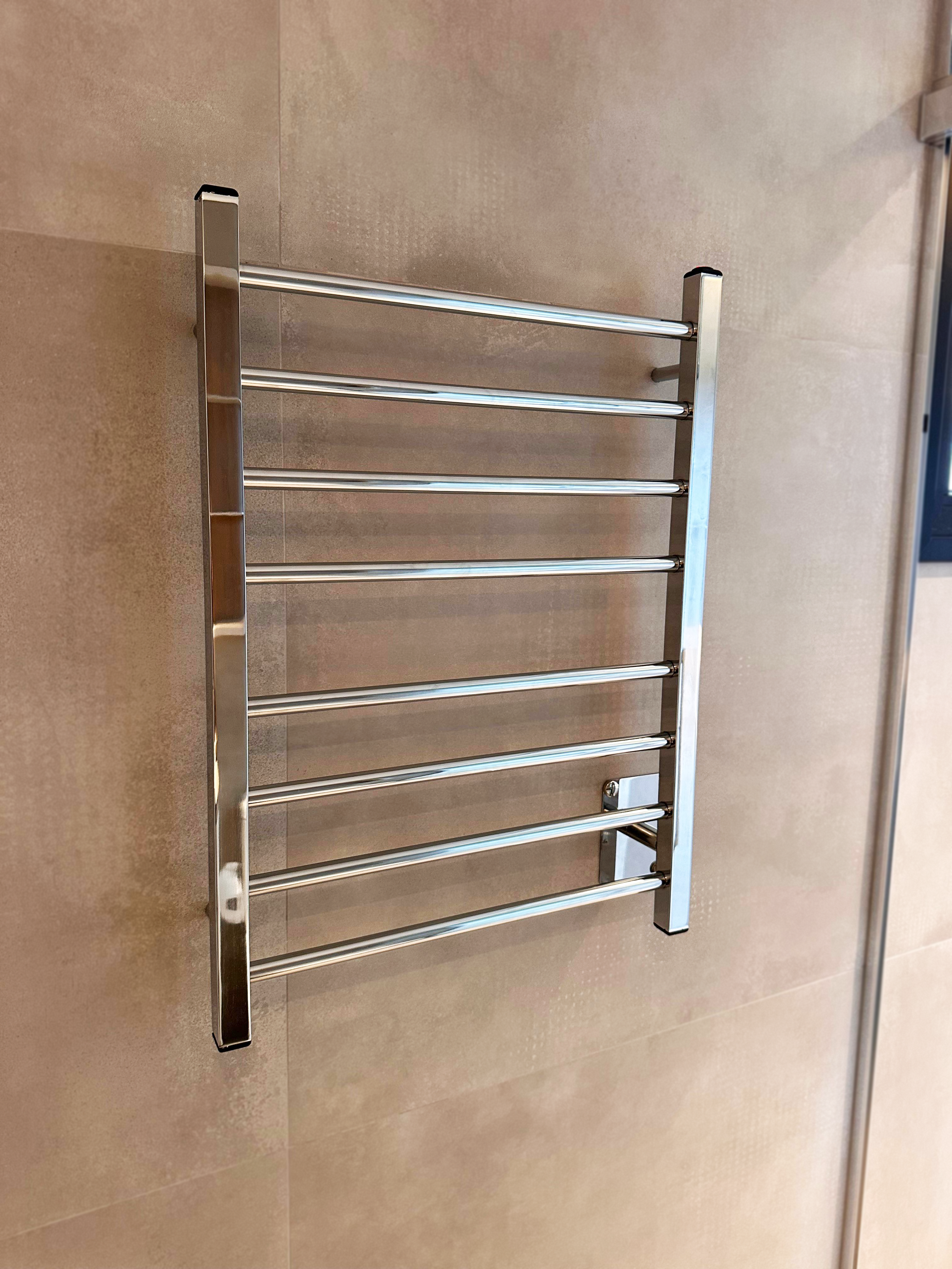 Toalheiro Térmico 2 Toalhas Cromado Aiello