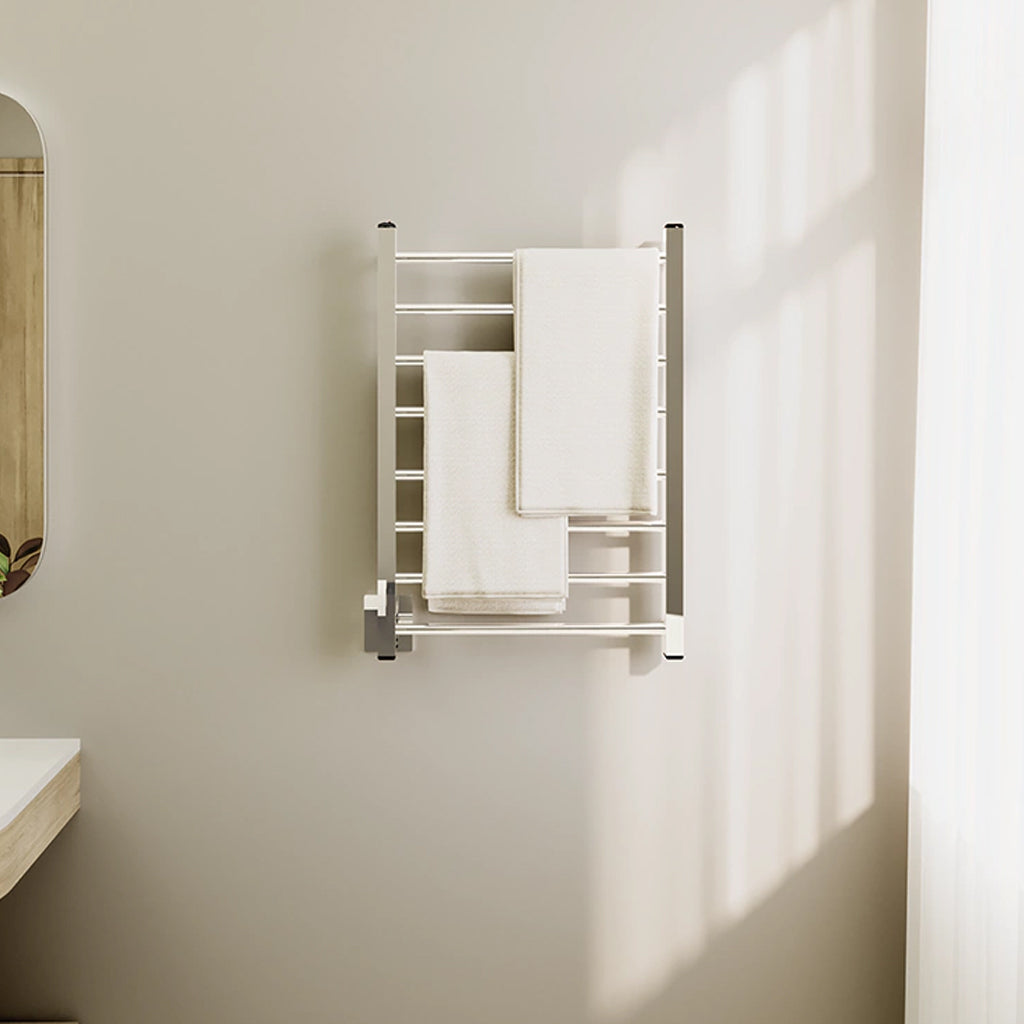 Toalheiro Térmico 2 Toalhas Cromado Aiello