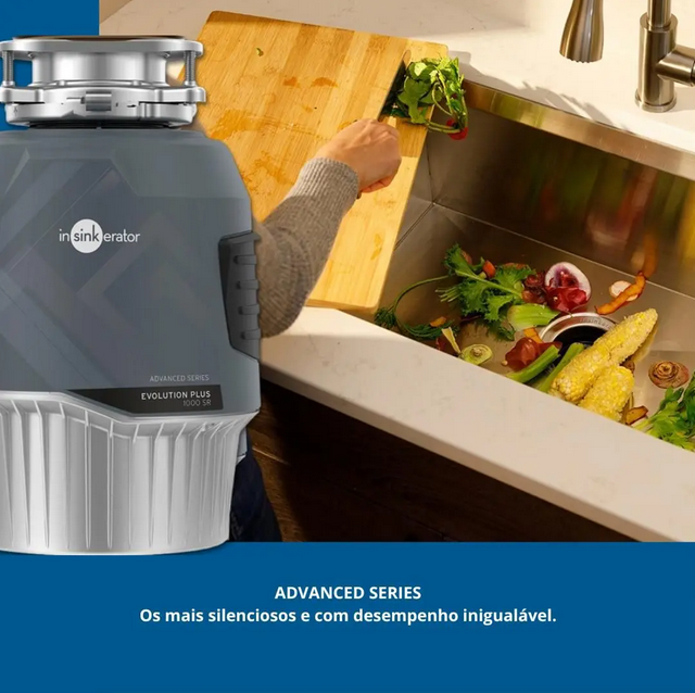Triturador de Resíduos Alimentares InSinkErator Evolution Plus 1000 SR
