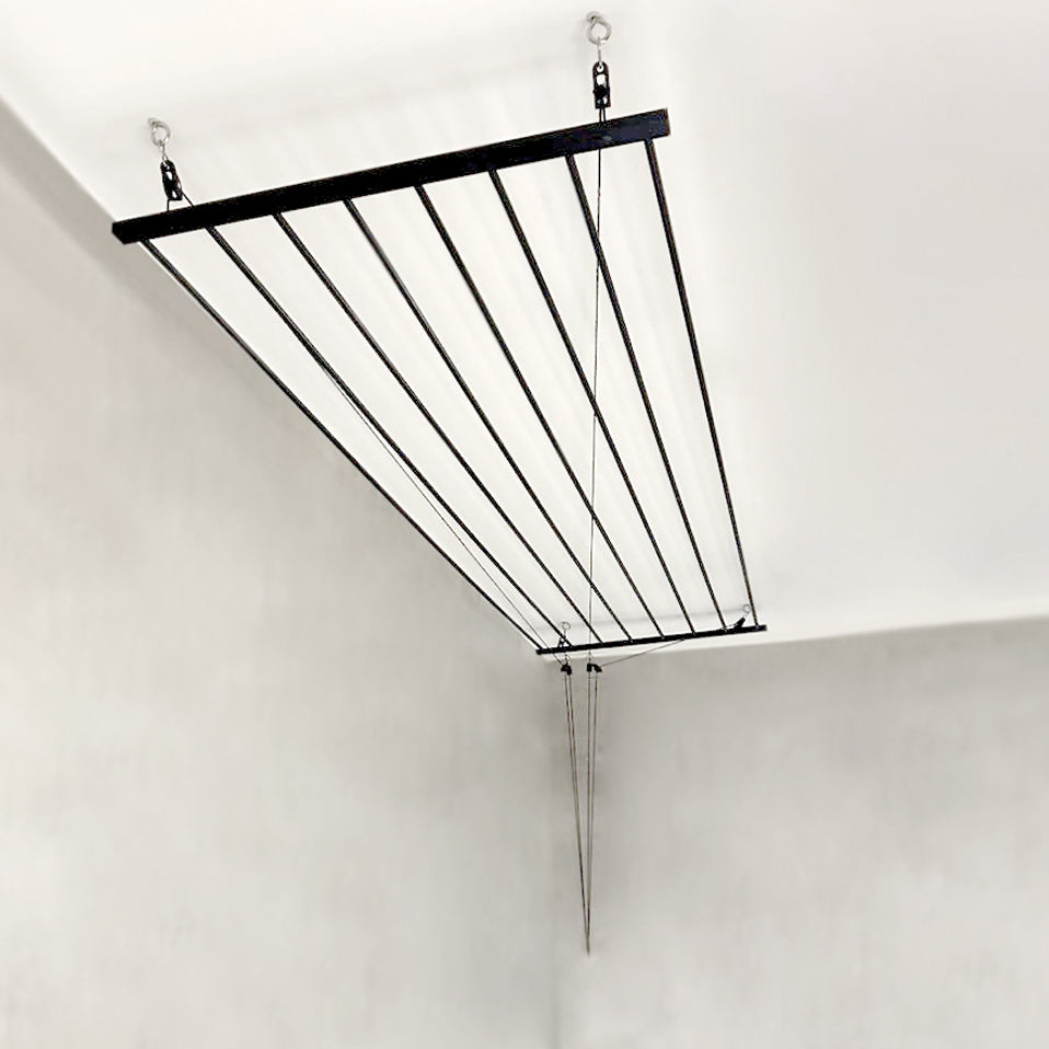 Varal Tradicional de Teto Preto