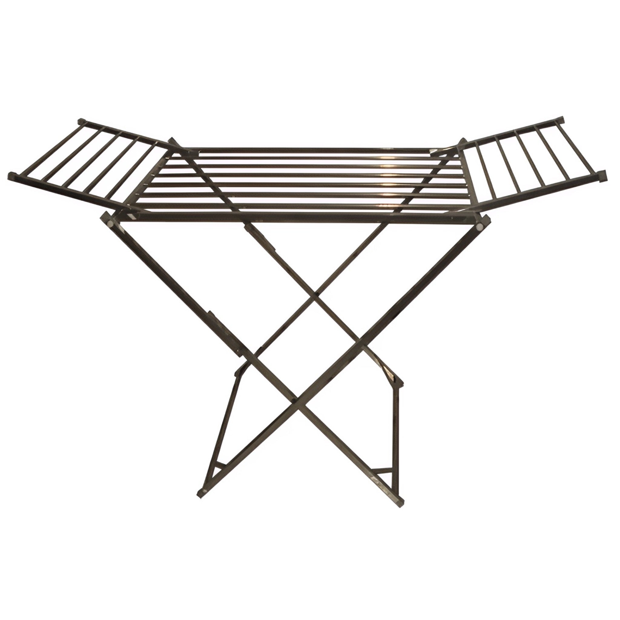 Varal de Chão com Abas Dobrável Preto