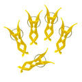 Prendedor de Roupa 5 em 1 Squadrus Amarelo