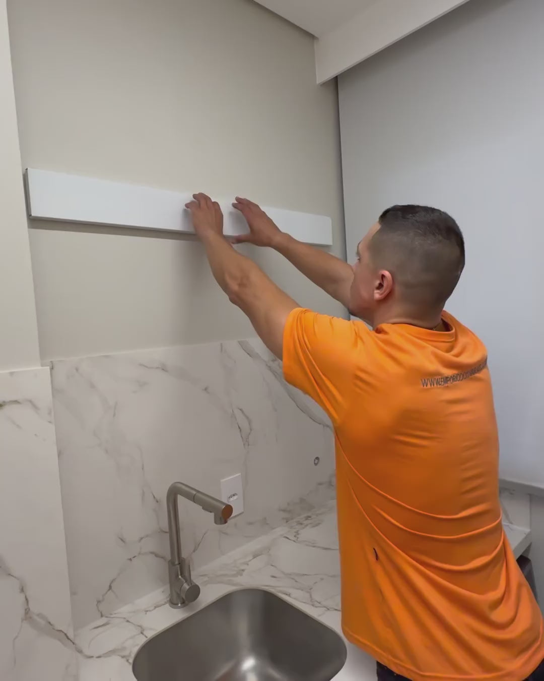 Varal Mágico 1,04m 6 Varetas Branco