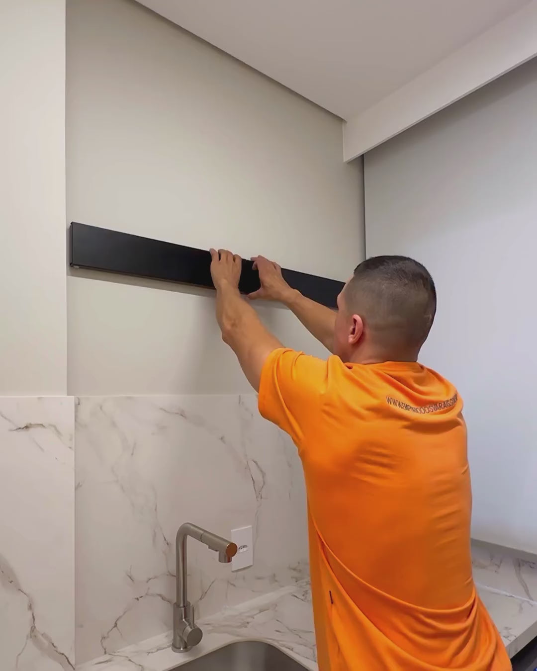 Varal Mágico 1,04m 6 Varetas Preto