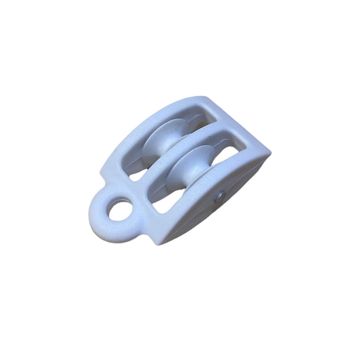 Roldana Dupla com Pino de Alumínio