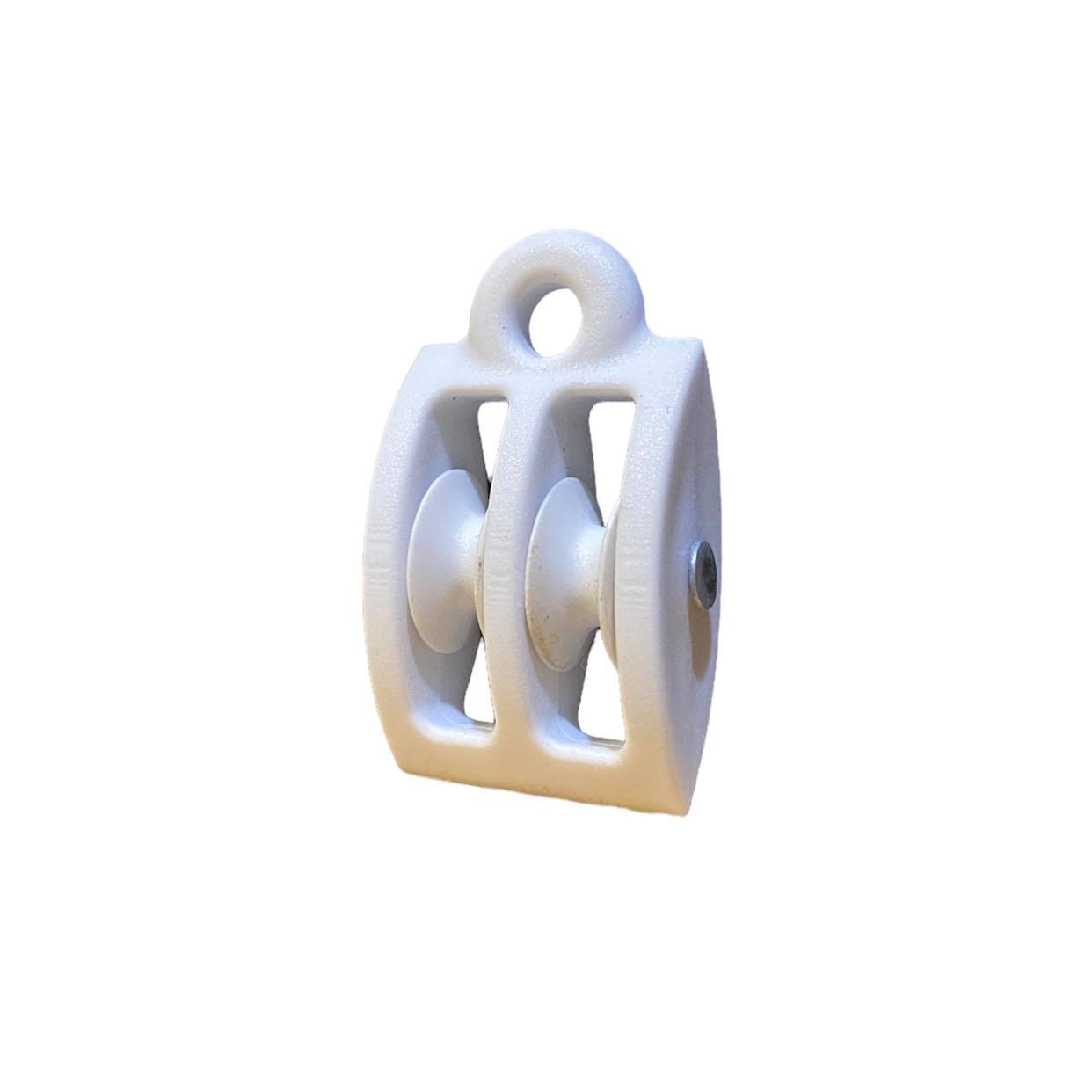 Roldana Dupla com Pino de Alumínio