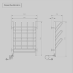 Secador Elétrico de Calçados 6 Pares