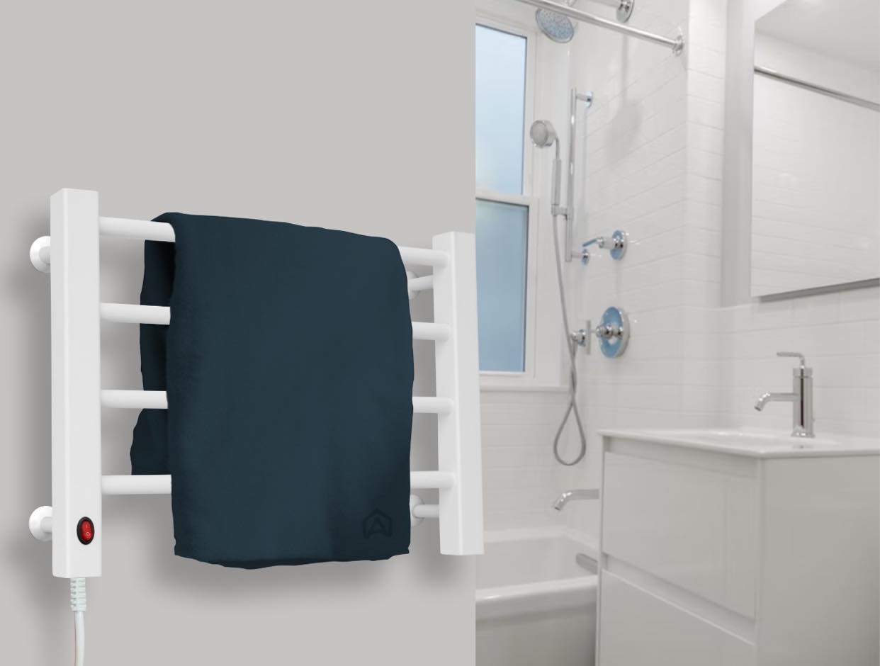 Toalheiro Térmico 1 Toalha Preto Aiello