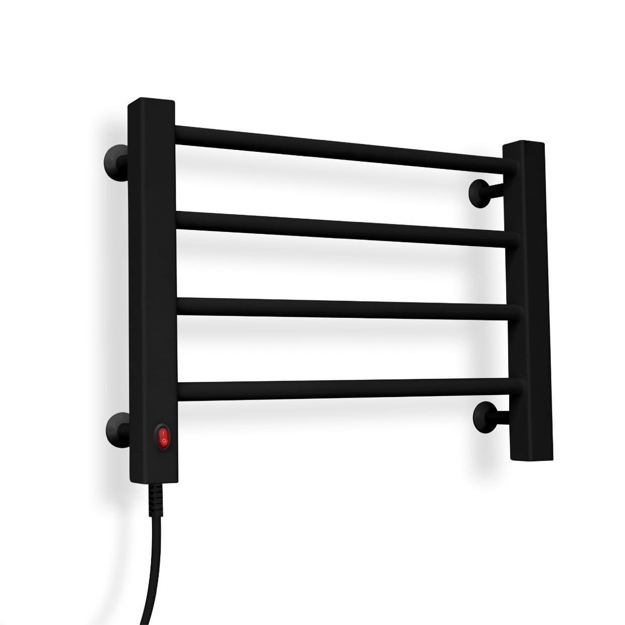 Toalheiro Térmico 1 Toalha Preto Aiello