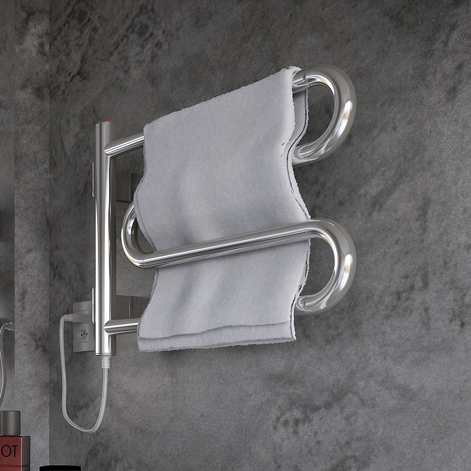 Toalheiro Térmico Articulado Compacto Inox Seccare