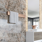Toalheiro Térmico Flat Clean Red Gold Aquece