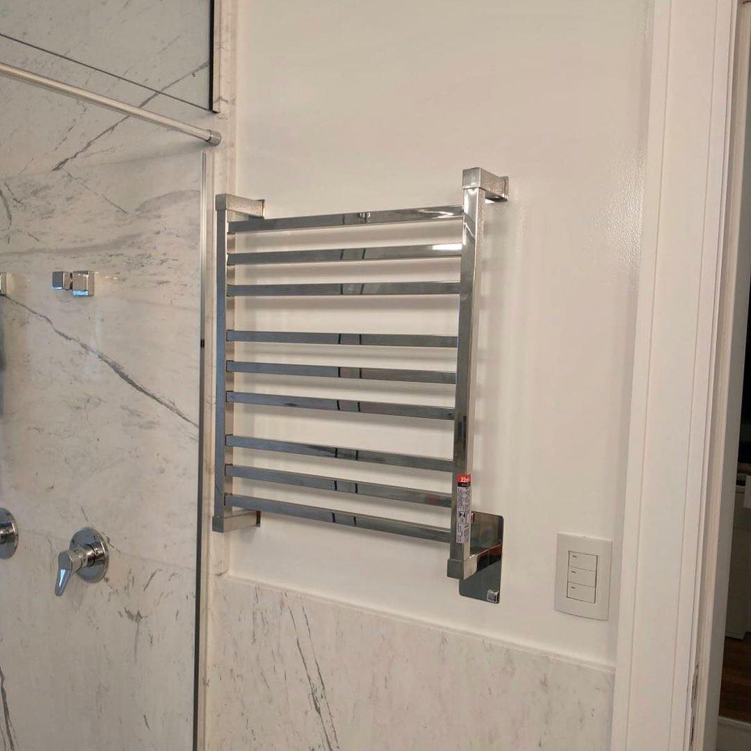 Toalheiro Térmico Luxo Clean Inox Aquece