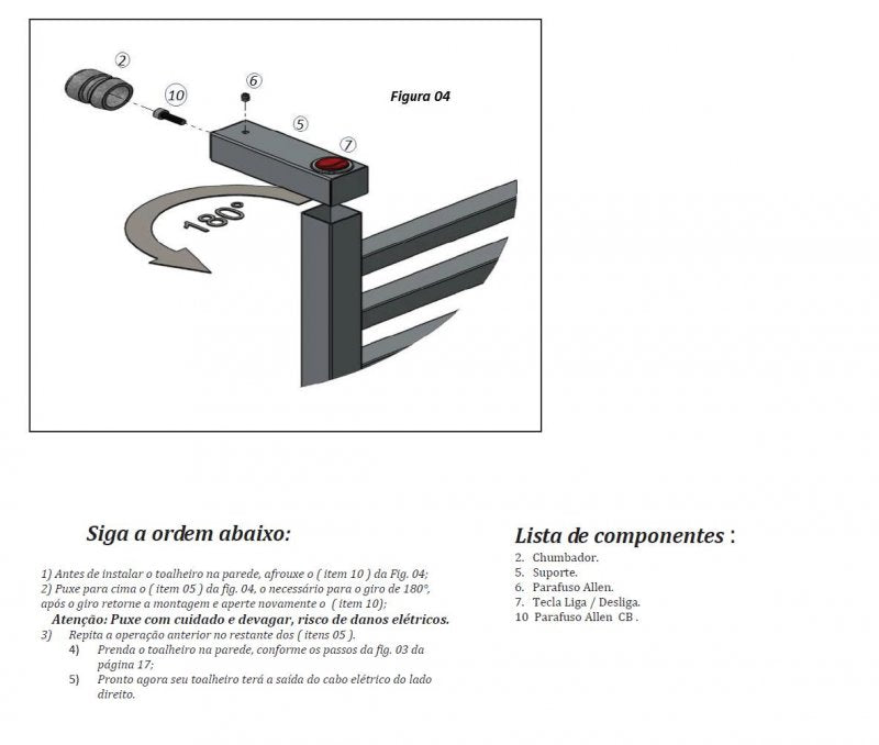 Toalheiro Térmico Only Clean Inox Aquece