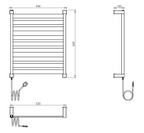 Toalheiro Térmico Slim Inox Aquece