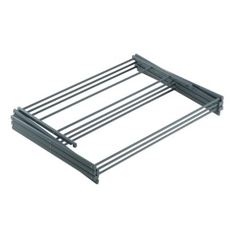 Varal Sanfonado de Chão Vertical Preto