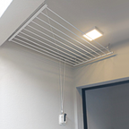 Varal Tradicional de Teto com Manivela