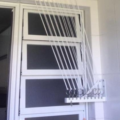 Varal Individual de Parede Comando com Suporte L